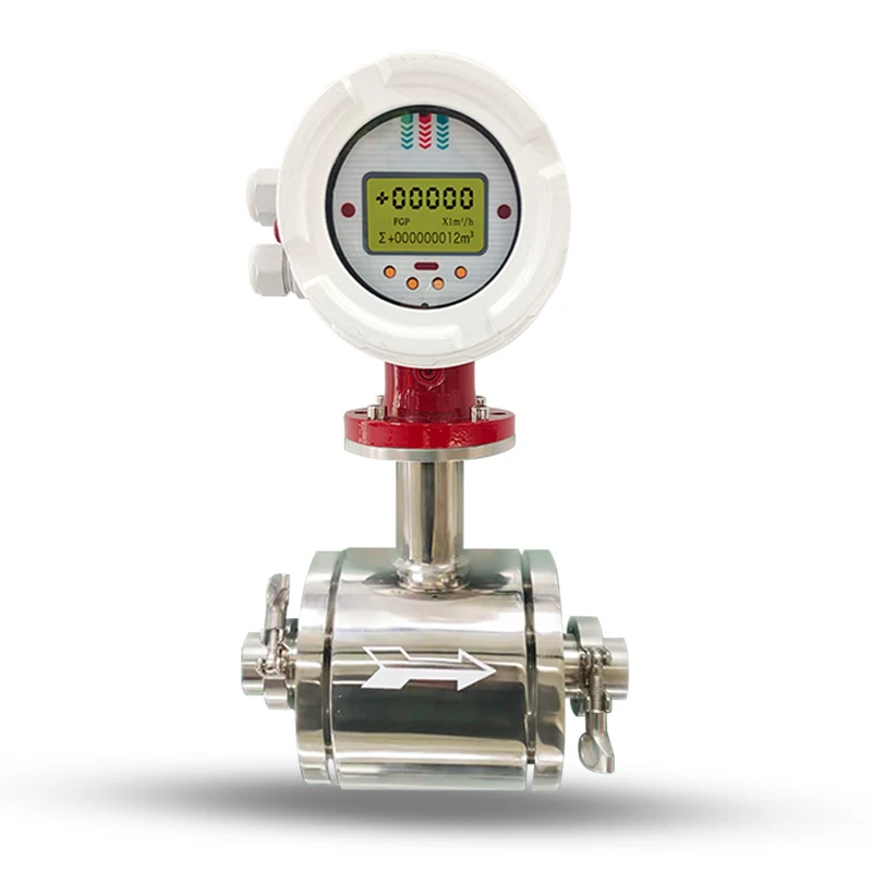 RS485 Modbus High Pressure Integrated Electromagnetic Water Flow Meters