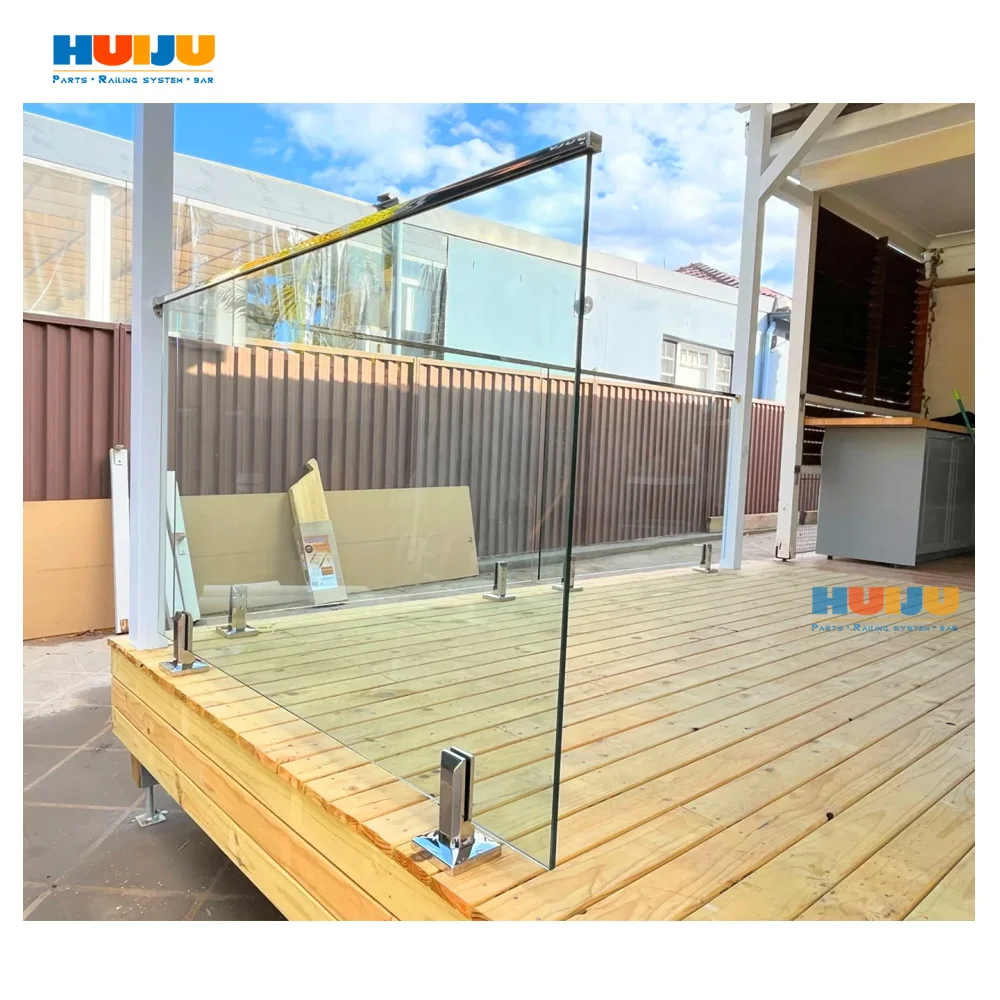 Hj Frameless Balustrade Glass Railing Australia Glass Spigot And Pool ...