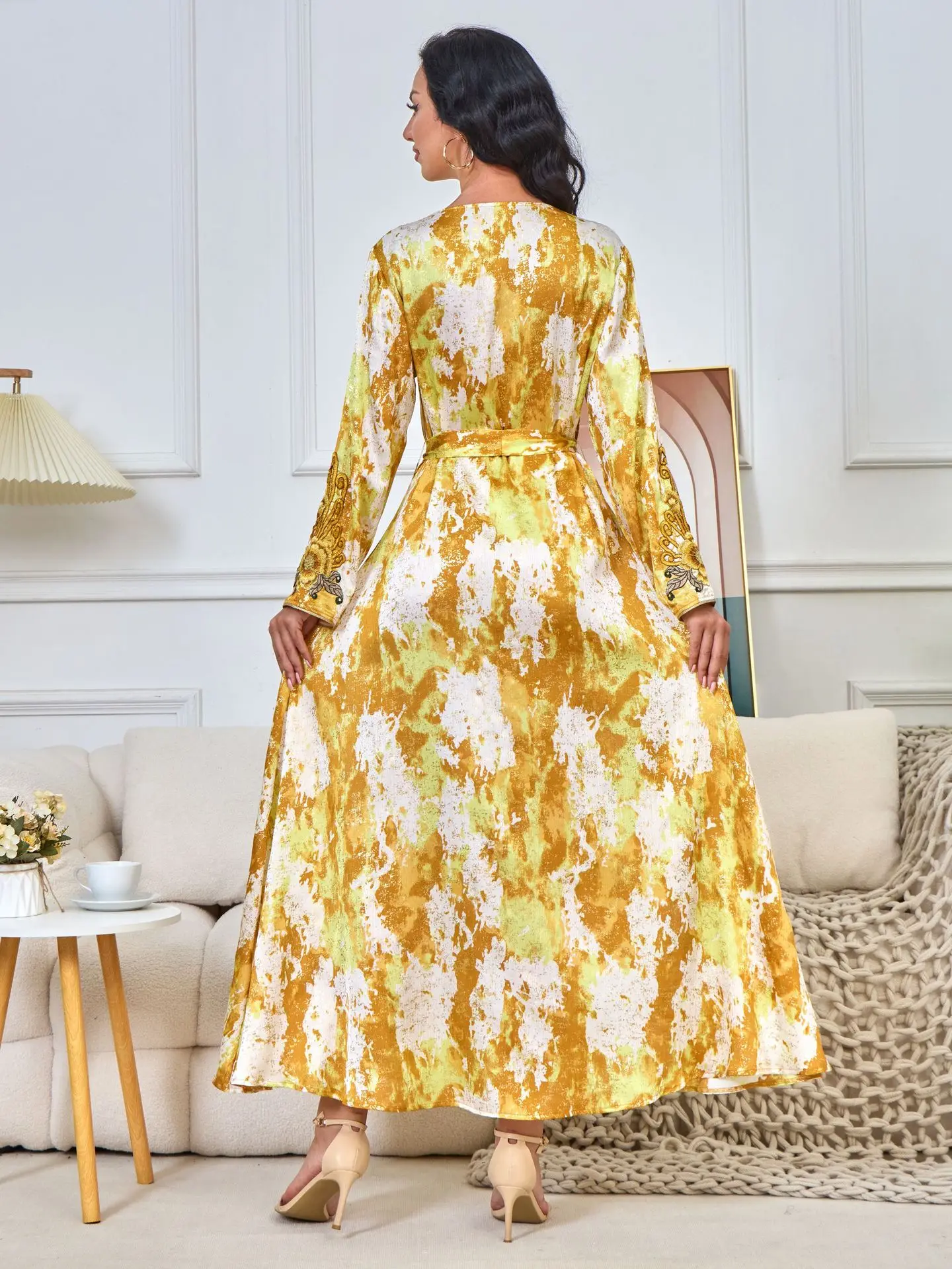 slim fit dress slacks Gia Delightful Abaya Dress – Abaya Sister