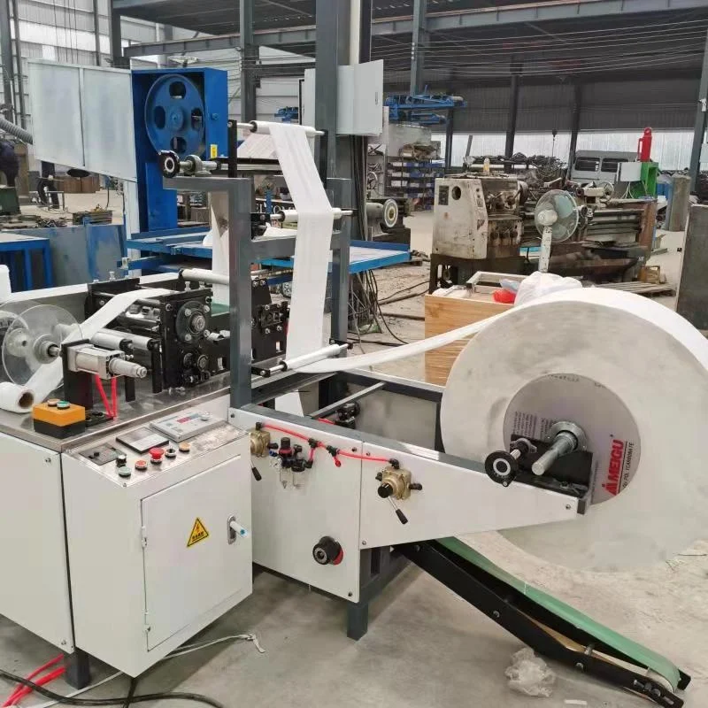Automatic Small Scale Interfold Cotton Face Paper Towel Making Printing Machine