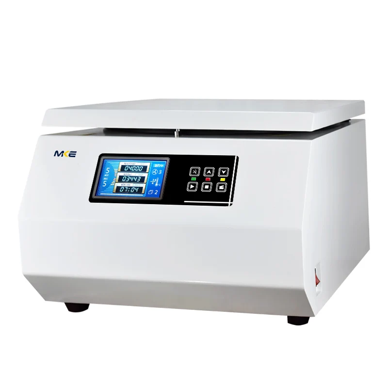 Table Top Laboratory Centrifuge Machine with Max 4*750ml Capacity 6080xg RCF and 1 Year Warranty