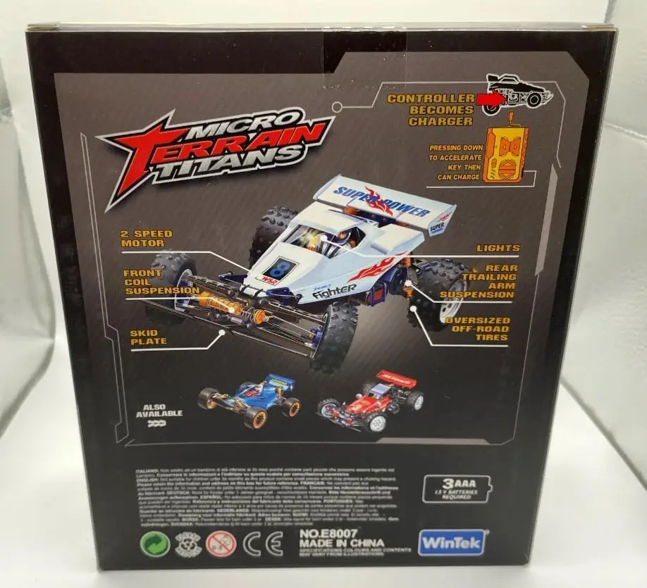 EPT Mini RC Buggy Off-Road 1:64 Scale Upgraded 2.4G 5-Channel 7CM RC Radio Wireless Remote Control Car
