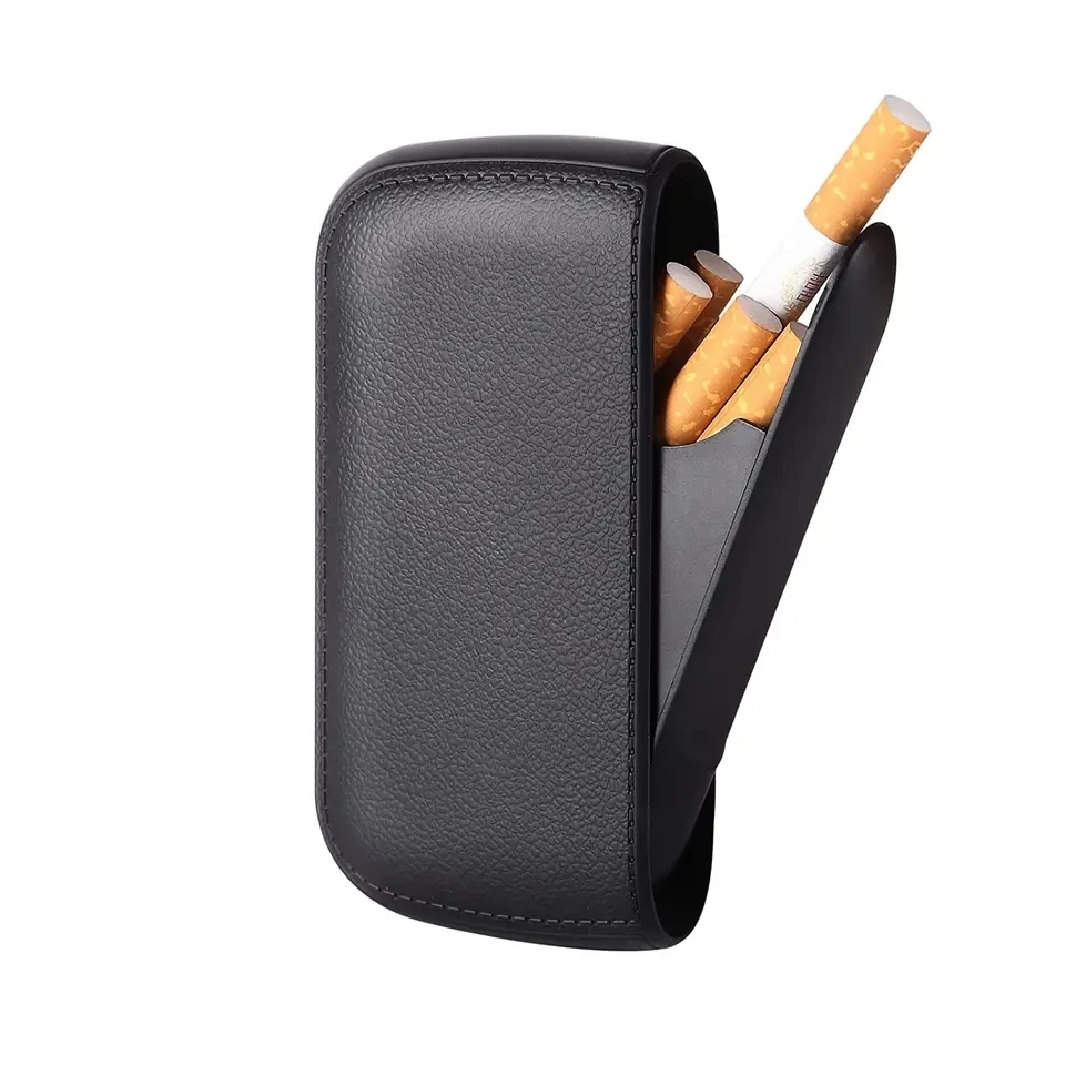 cigarette case for 10 cigarettes KY Portable Sealed Waterproof Storage Box Side Opening for 10 Cigarettes  Electronic Cigarette Case with Lighter