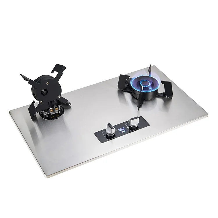 Wholesale Kitchen Appliance Home Gas Burner Stove Stainless Steel LPG/NG Gas Cooker Stoves with Safety protection