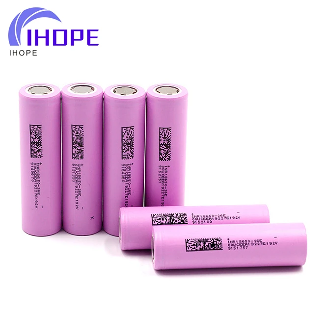 Dmegc Inr18650 26e 2600mah 18650 Lithium Battery - Buy Dmegc Inr18650 ...