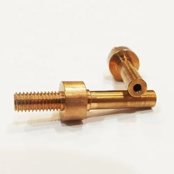 Bronze brass milling turning service custom Different sizes Brass Pulley Shaft