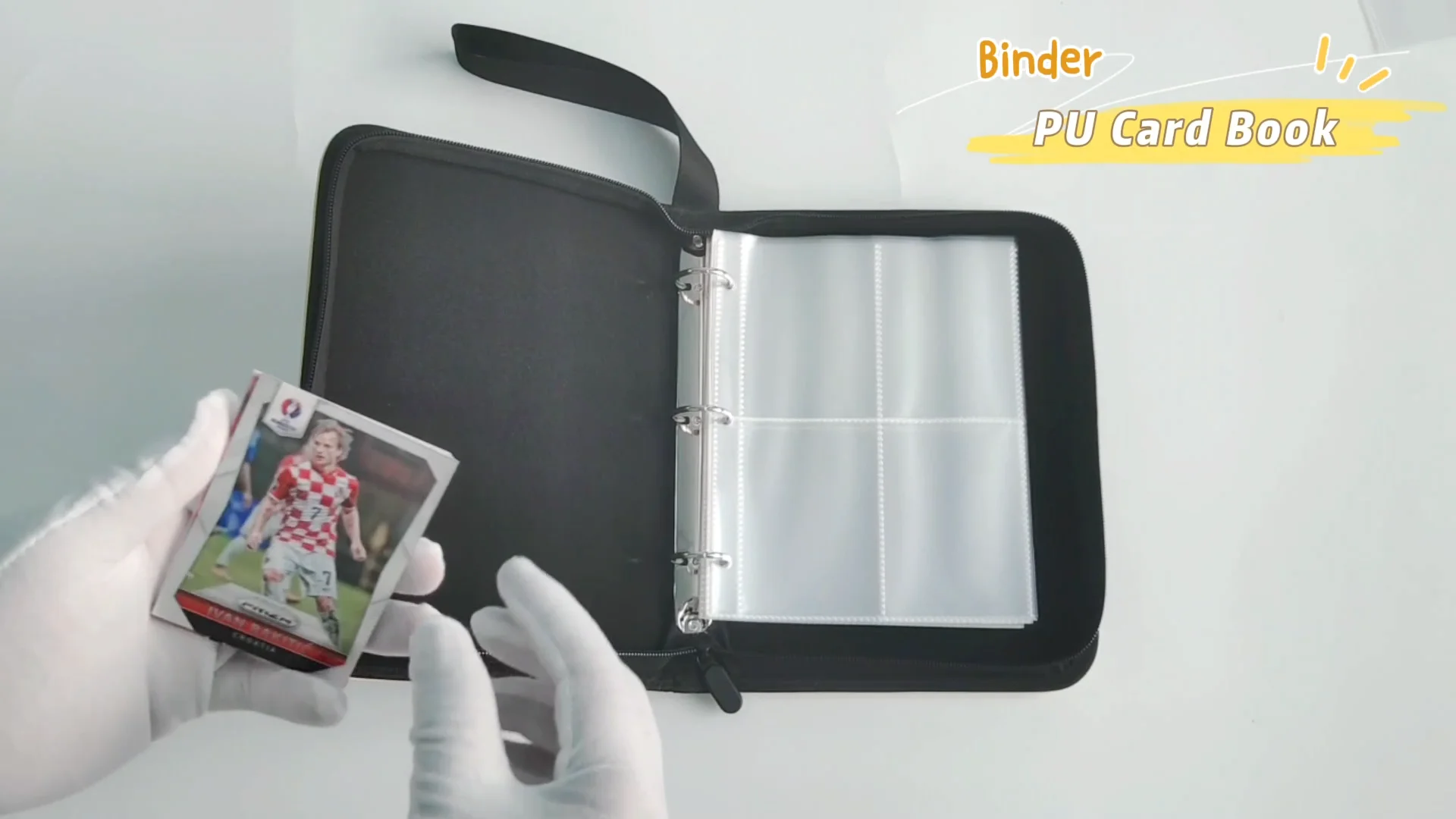 Tcg Album Trading Card Binder Binders Mtg 4 Pocket Card Holder Album