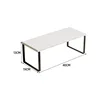 White with black frame, small size, 40 x 19 x 14.2 cm