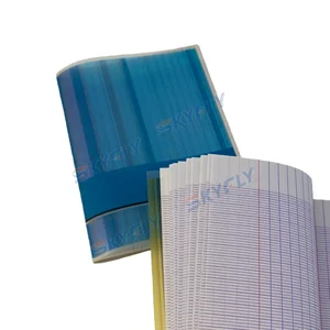 Colorfly Good Suppliers Manufacturer Hot Sale PP 3 Colors French Line Customized A5 Size Saddle Stitched Exercise Notebook