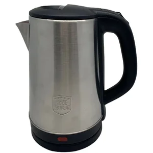 Household Wholesale Simple 2.0L Large Capacity Big Mouth Stainless Steel Electric Kettle for Kitchen Home and Hotel