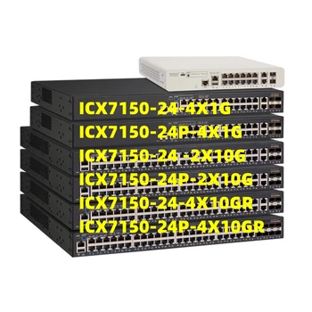 Original New Ruckus ICX7150-24-4X1G ICX7150-24P-4X1G ICX7150-24 -2X10G ICX7150-24P-2X10G 24 port poe Switch ICX 7150