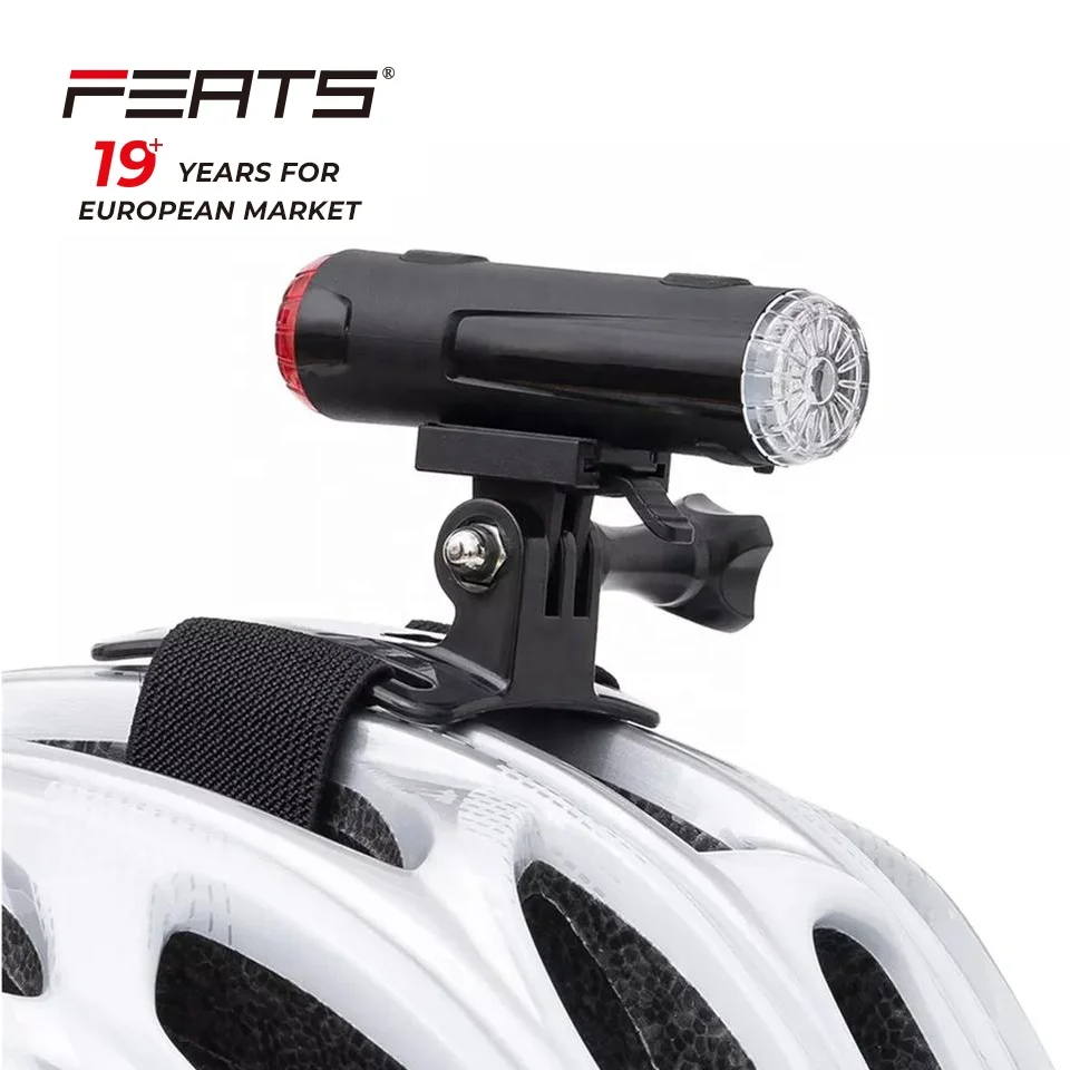 Ferts Bicycle Helmet Front And Rear Integra Ted Warning Light Usb