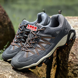 Men's Lightweight Breathable Non-slip Hiking Shoes for Urban Commuting Leisure Walking Camping in Winter Custom Wholesale