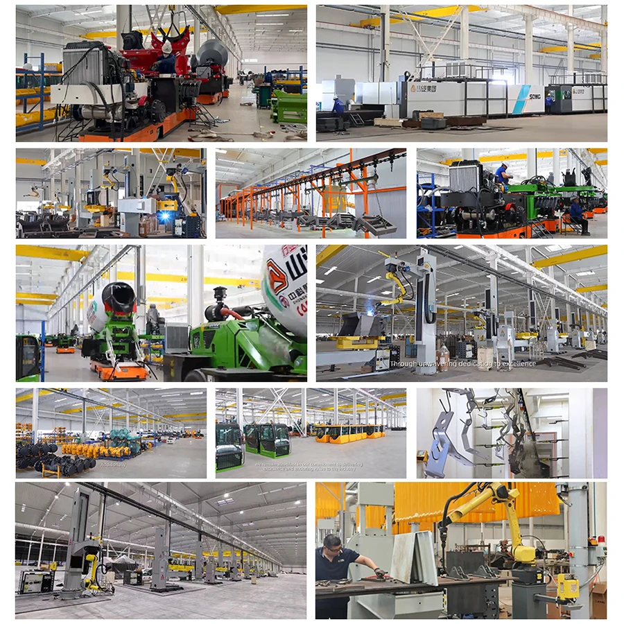 Alibaba.com: China Mobile 3.5m3 self-propelled concrete mixer truck ...