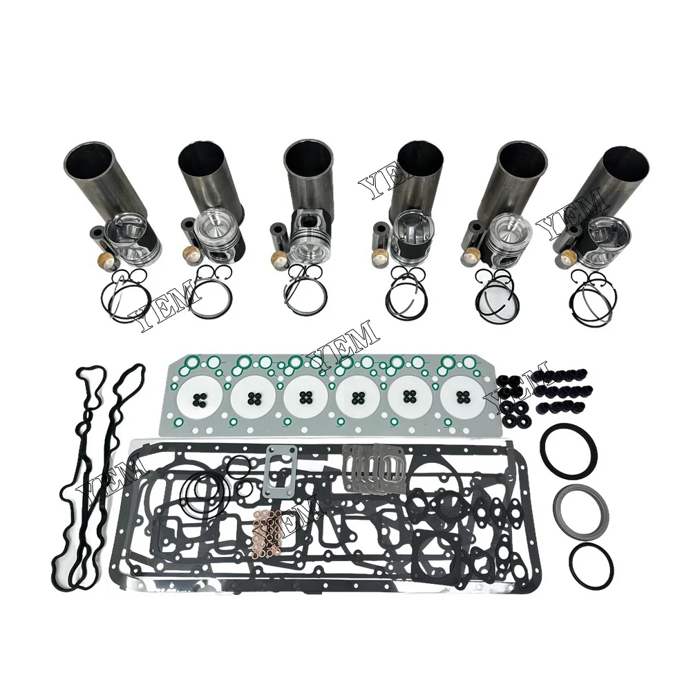 Overhaul Kit With Gasket Set Fit for Doosan Develon DL06 Engine 2