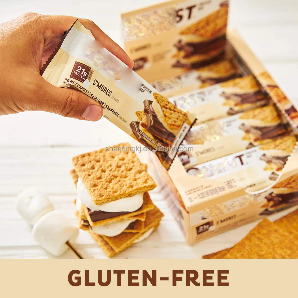 Protein Bar High Protein Snacks Gluten Free Energy Bar With Whey