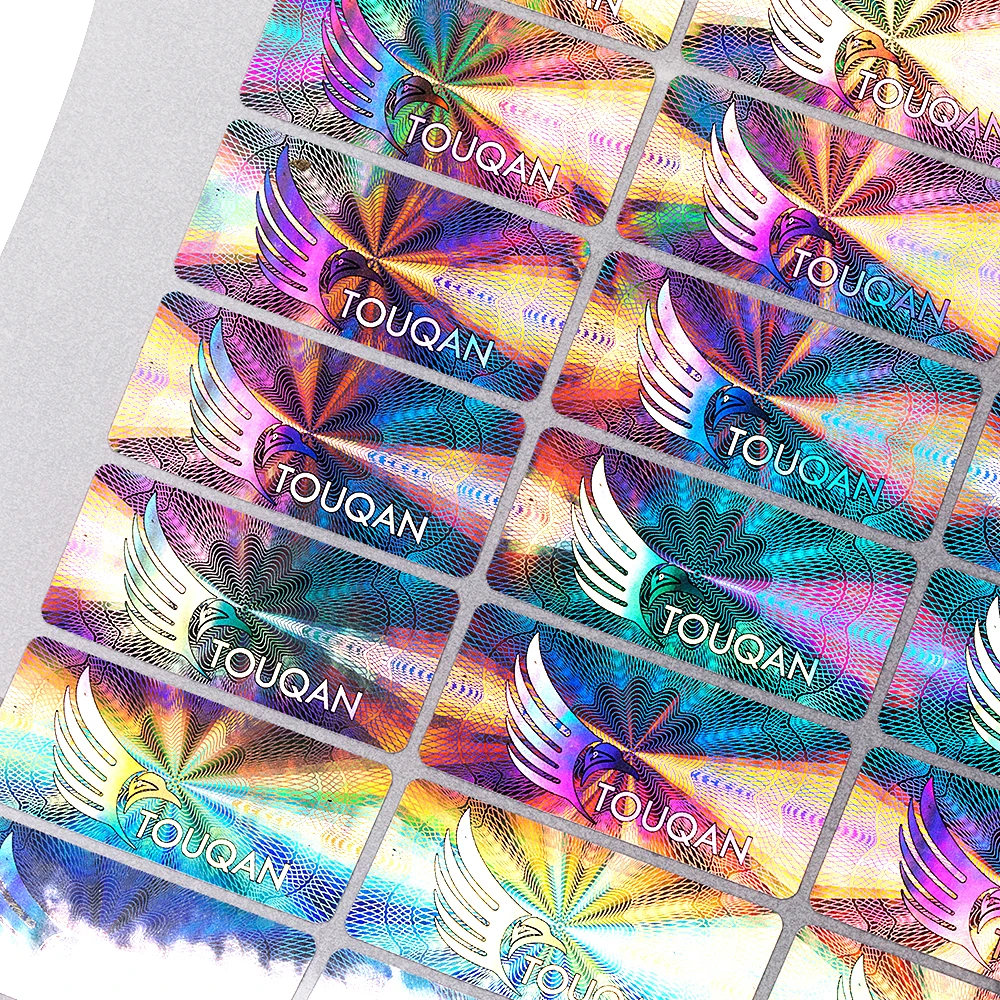 Custom Make Holographic Sticker Label Security Custom Hologram Sticker