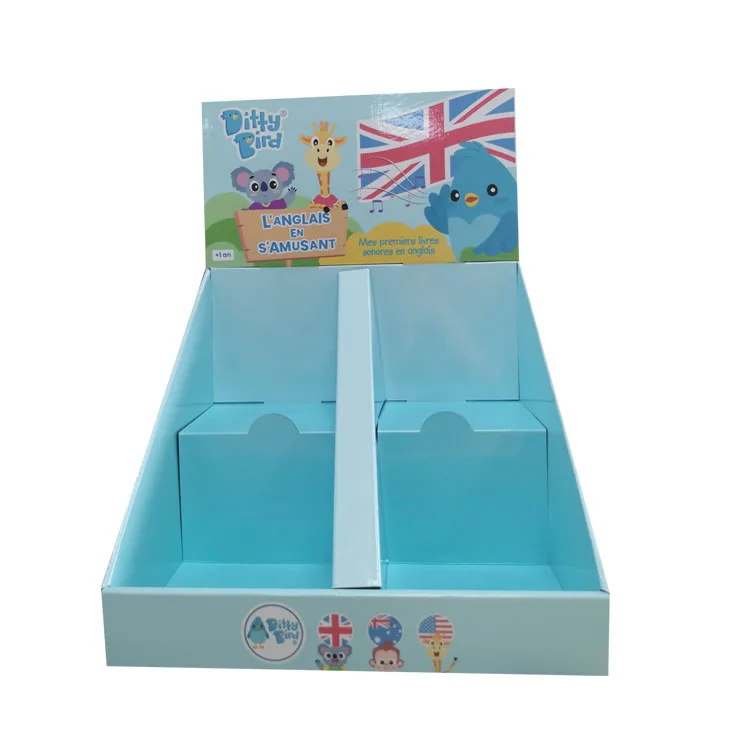 Custom Cardboard Counter Display Stands Retail Store POP PDQ Counter Cardboard Display Box