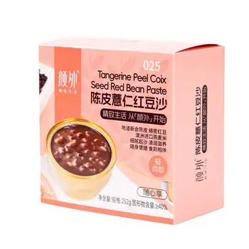 Quality Assurance Zero Flavor Zero Thickener High Dietary Chenpi Coix Seed Red Bean Paste