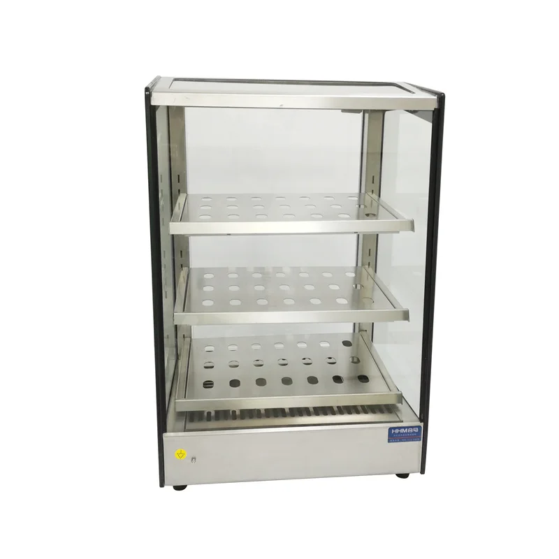 L 660MM Curved Glass Tabletop Commercial Hot Food Display Case TT-WE58  Chinese restaurant equipment manufacturer and wholesaler