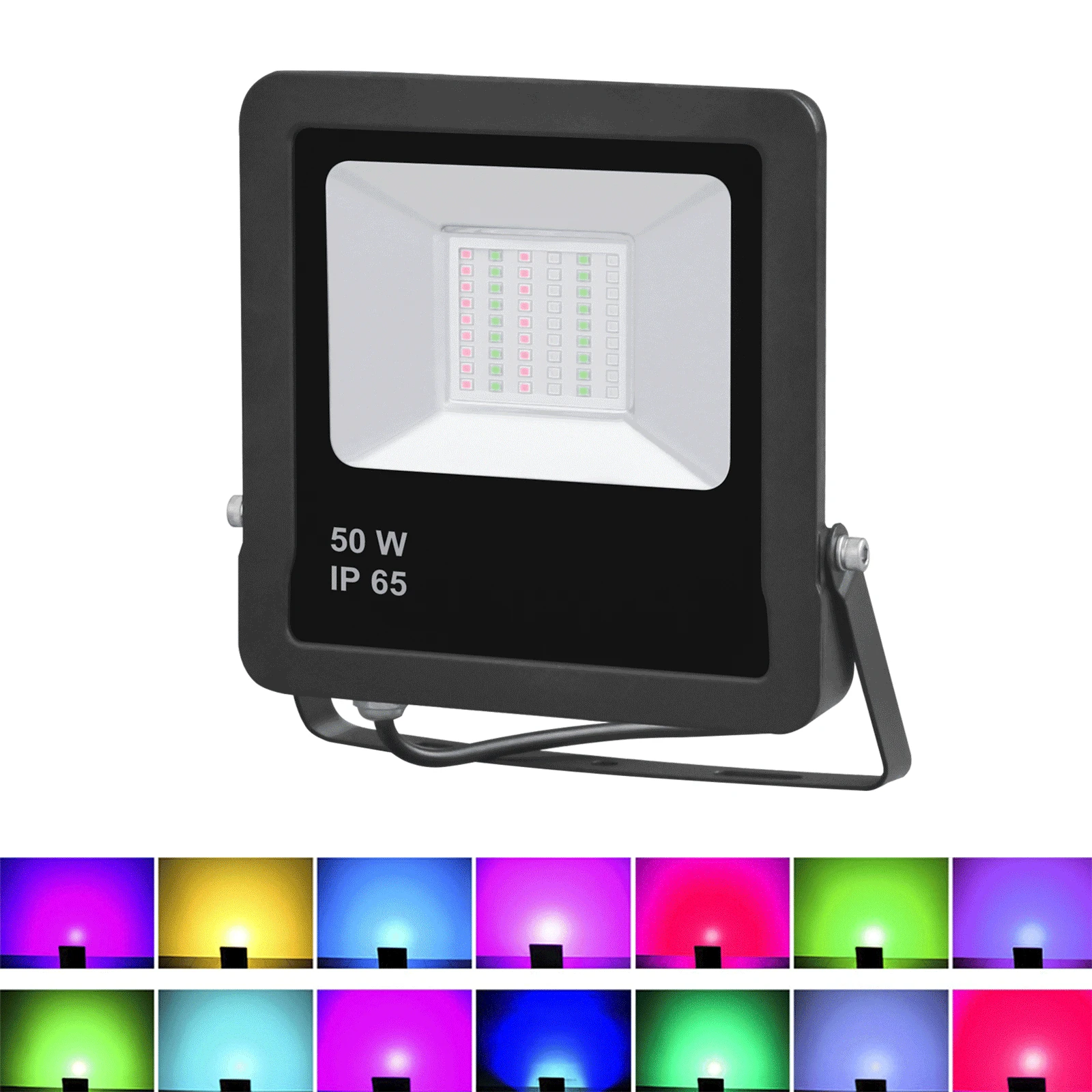Лидер продаж RGB-прожектор с Wi-Fi управлением TUYA белый 50 Вт Ip66 светодиодный