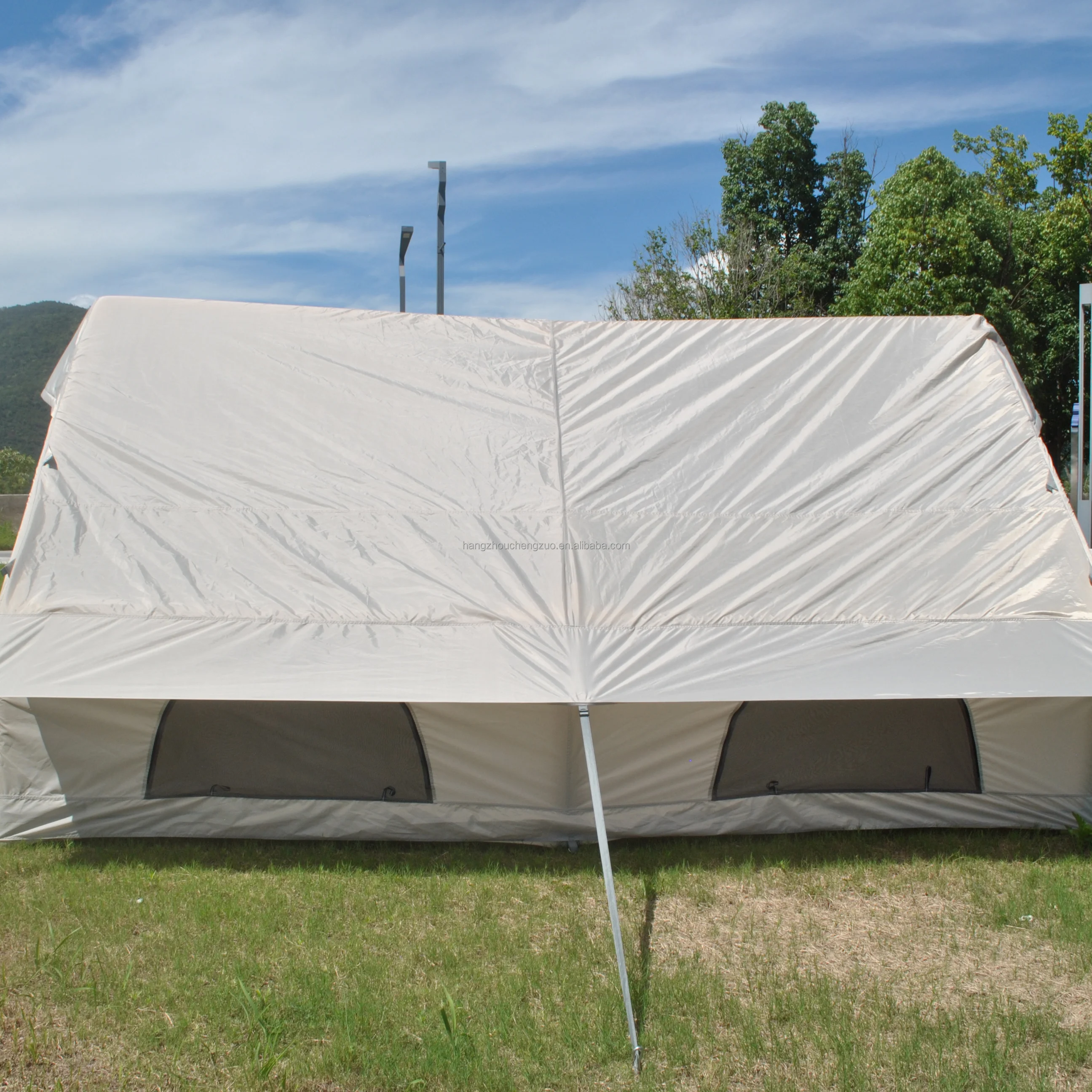 13' X 10' Aufblasbares Campingzelt für 8-10 Personen, Großes Aufblasbares Zelt, 4-Jahreszeiten Aufblasbare Zelte, Aufblasbares Kabinenzelt – Detail 4