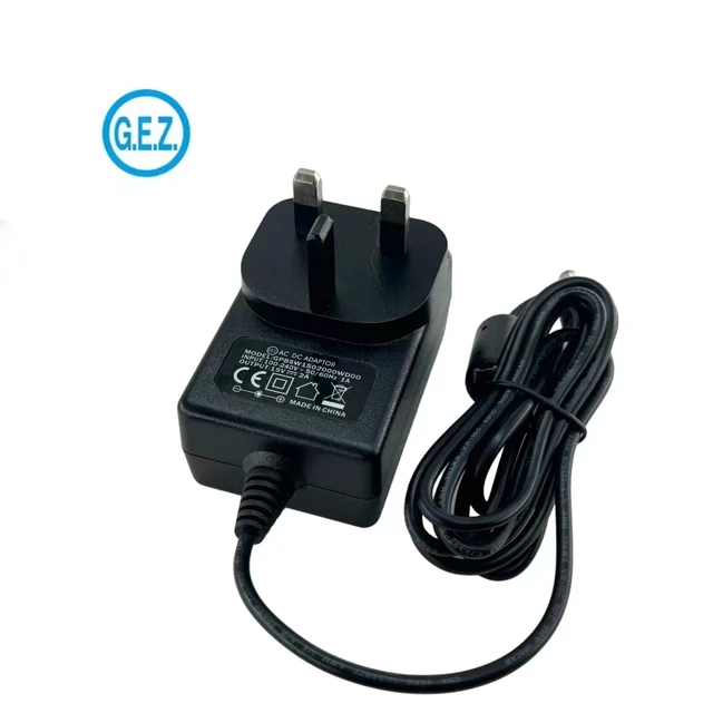 CE ROHS FCC15V 2A Switching Power Supply Wall Mounted Adapter UK Plug DC Adapter