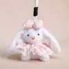 Flower skirt rabbit white-14cm 60g