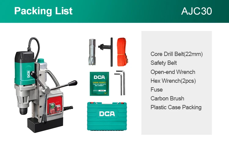 30Mm Strong Magnet Swivel Base Mini Magnetic Drilling Core Drill Machine