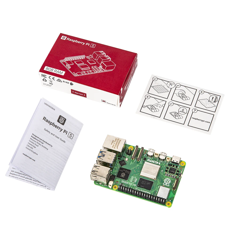 Raspberry Pi 5 Model B - 4GB & 8GB RAM Starter Kits
