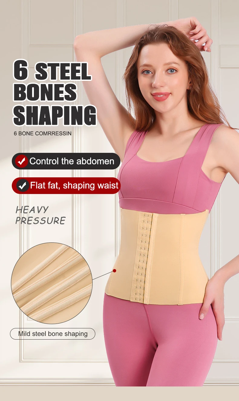 Custom Plus Size  Full Body Women Slimmer Tummy Control Shapewear Corsets Belt Waist Trainer Shaper Corset for Women factory