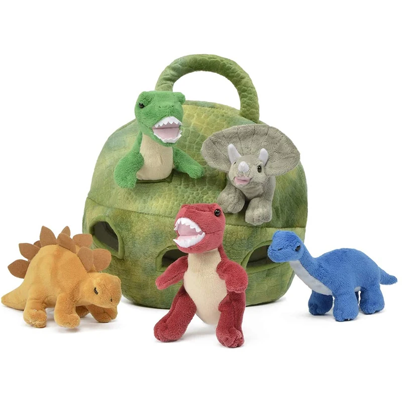 Lot De 5 Marionnettes à Doigts – Hippopotames Et Dinosaures Rigolos – En Verre ? – Pour Jeux D’histoire Et Créativité – Pâques