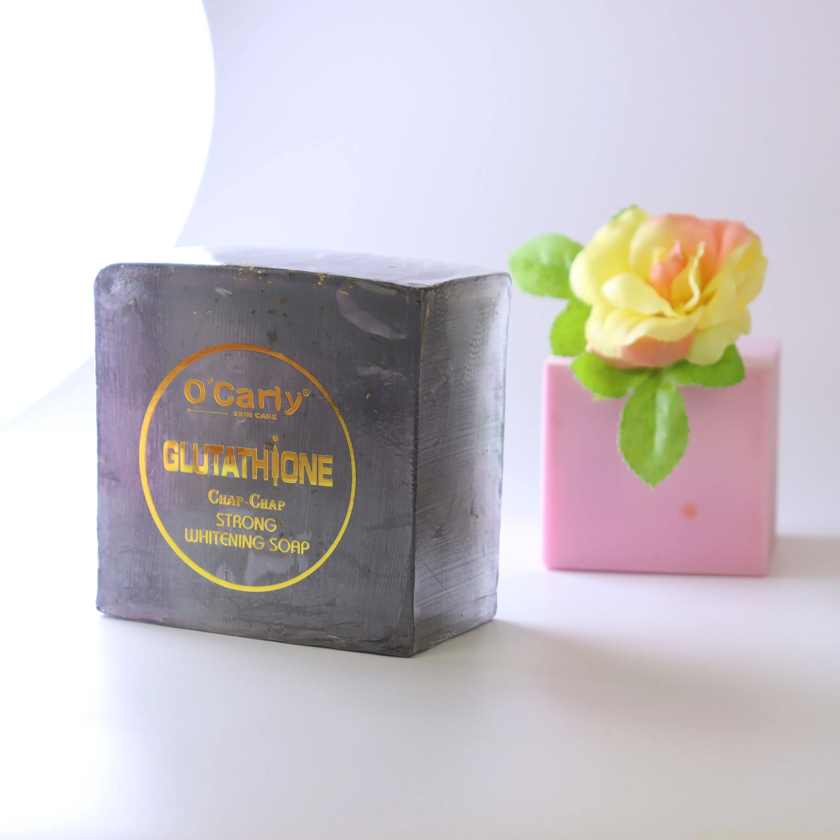 New Private Label Skin Care Anti Rebelles Face Acne Organic Bamboo Charcoal Handmade Bath Body African Black Soap