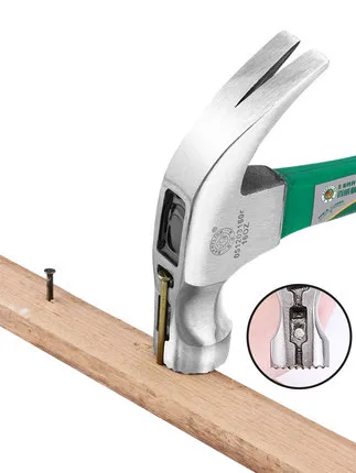 Двухголовый молоток Berrylion 300-750 г белый резиновый с деревянной ручкой для установки напольной плитки промышленного использования