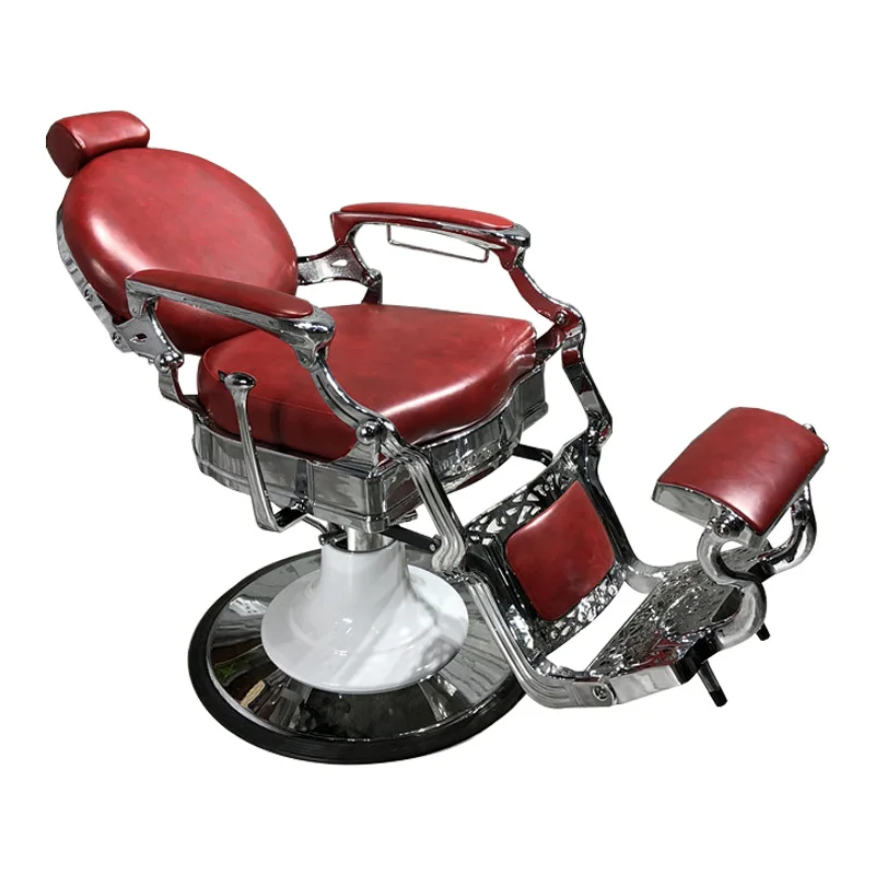 Parts Styling for Cheap Backrest Van De Velde Recling Vintage Heavy Dutty Metal Frame Customer Old Price pink Used Barber Chair