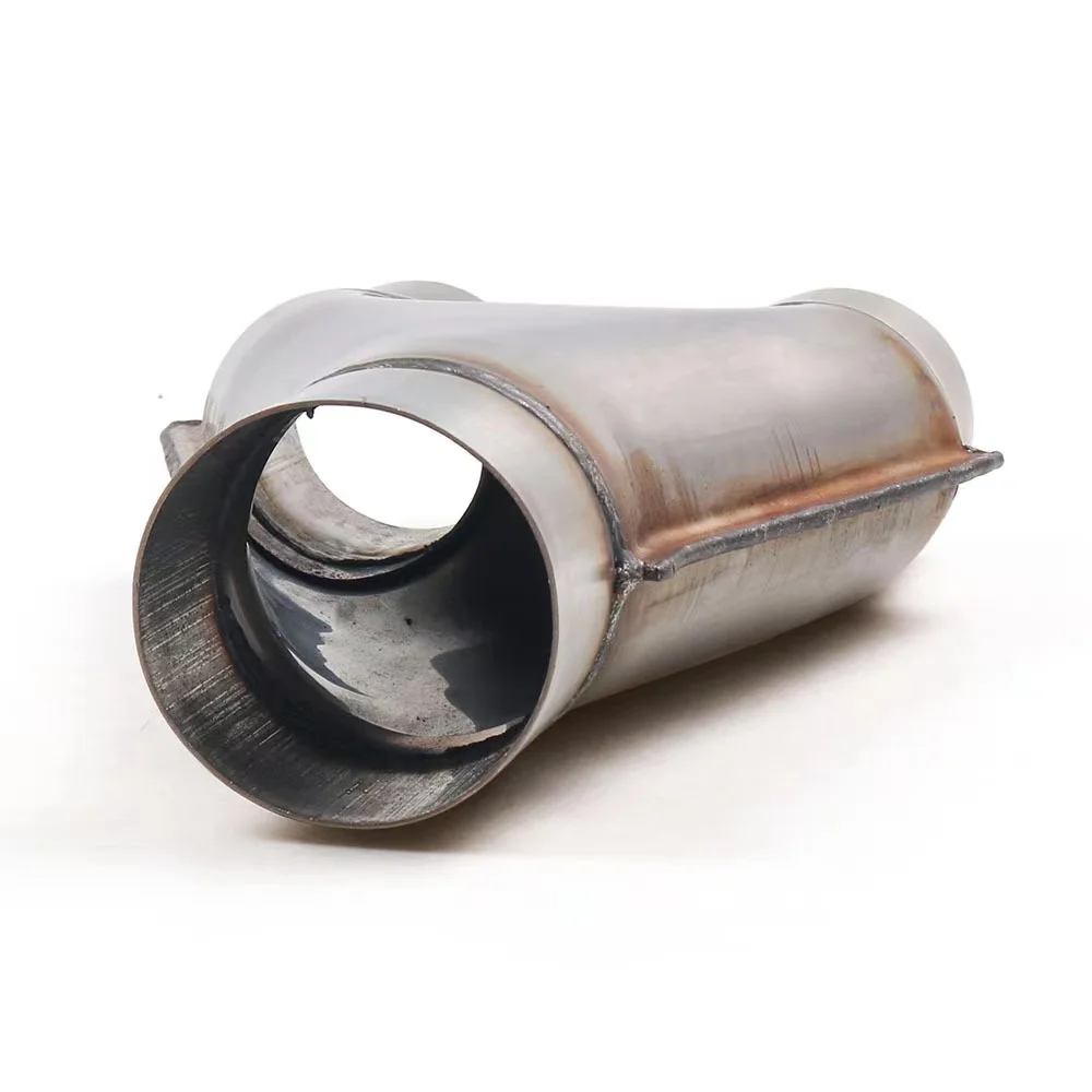 Exhaust System Y Pipe 409 Stainless Steel Adapter Weld-on Dual Exhaust ...