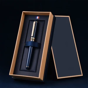 Wholesale Customizable Logo High-Grade Ballpoint Pens Heavy Metal Handle Business Signing Pen Conferences Stationery Gift Set