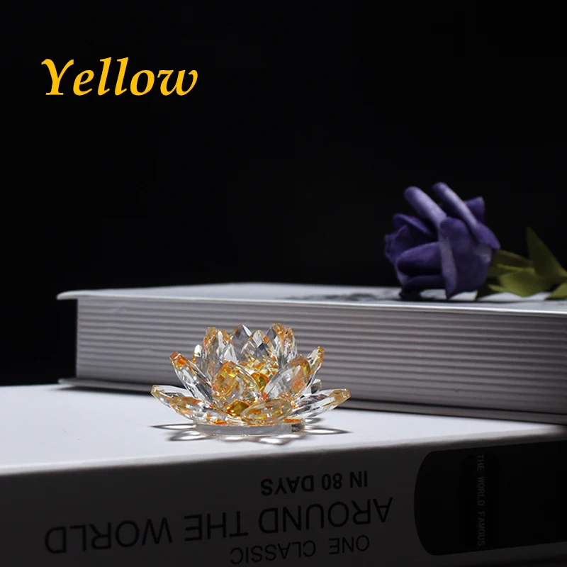 product jy wholesales k9 clear crystal glass candle candlestick holders stick for decor crystal lotus flower candle holder-3