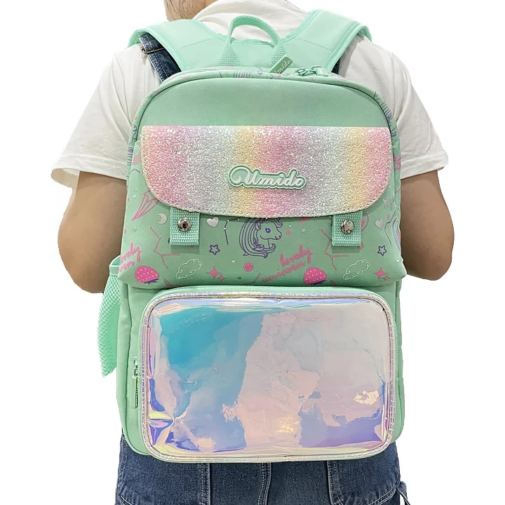 Umido Unicorn School Bag Green Women s Backpacks Other Kids Backpack Girls Bags