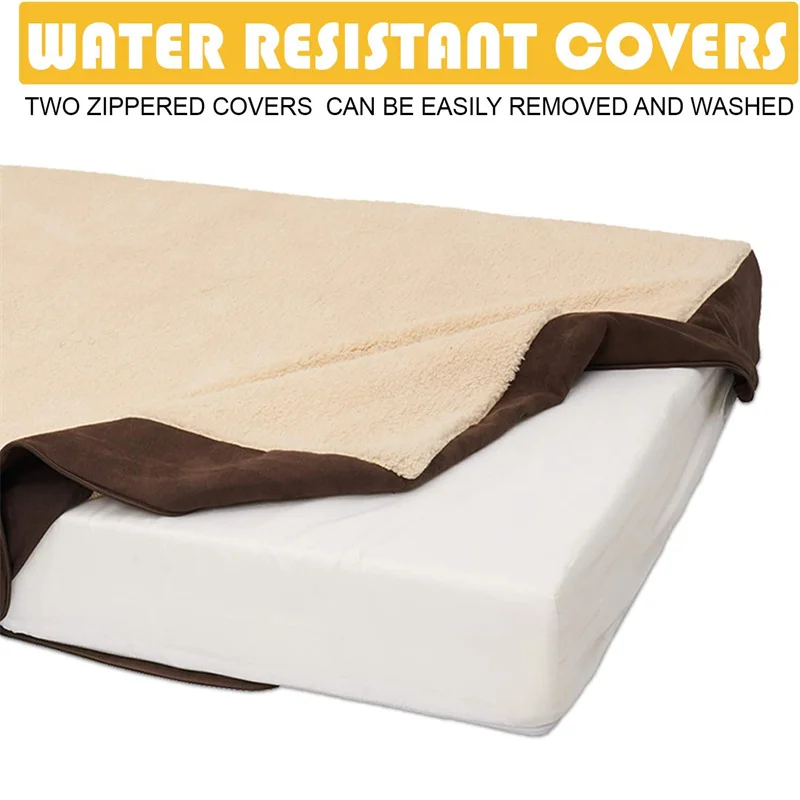 Modern Orthopedic Big Dog Bed Waterproof Memory Foam Pet Bed With Anti