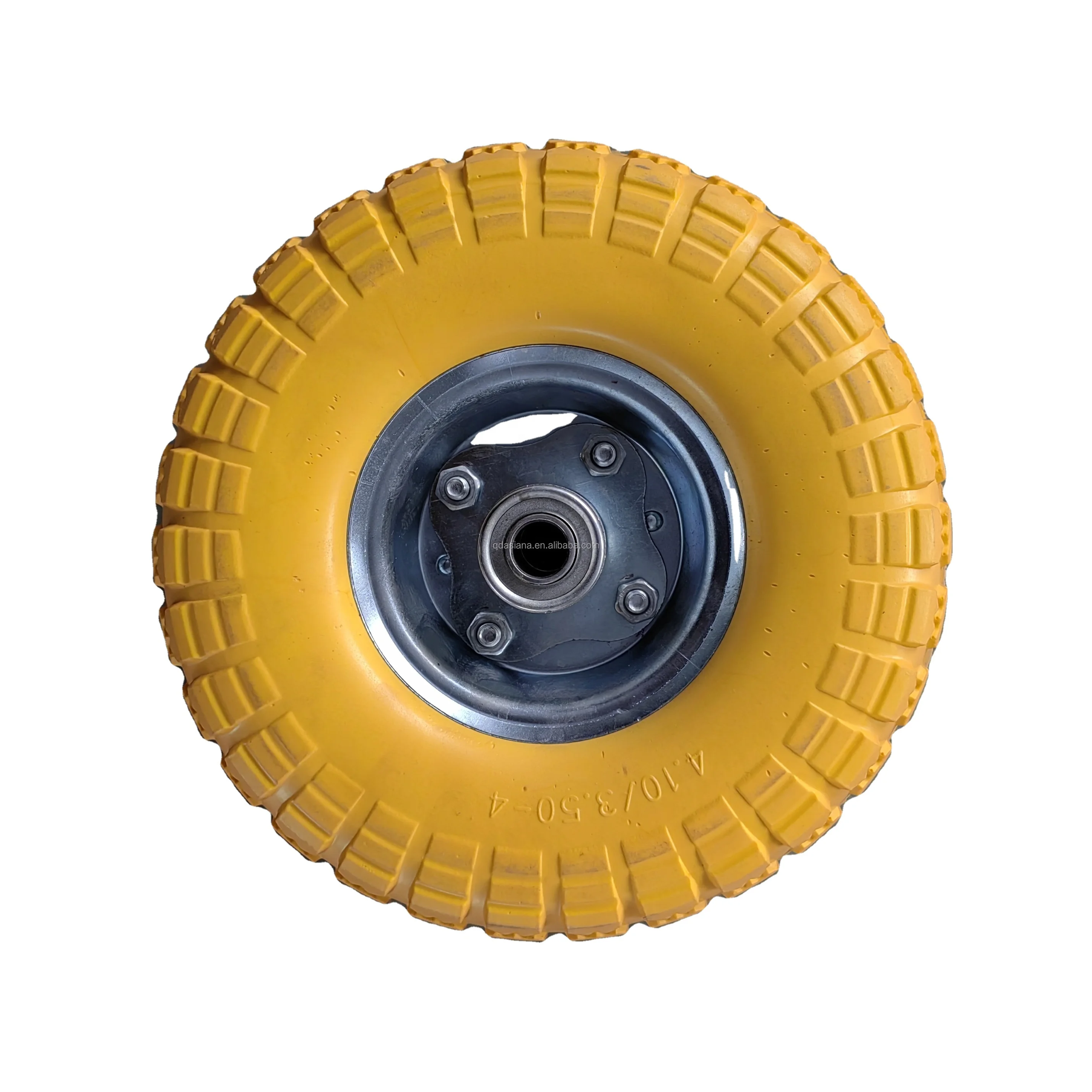 10 Inch Pu Foam Wheels With Steel Rim Replacement Wheel For Hand ...