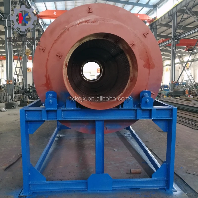 Coal Ash Screening Sieving Machine Gold Trommel Sieve GT1015 GT1020 GT1225 Rotary Drum Trommel Screen for Compost Sand Gravel