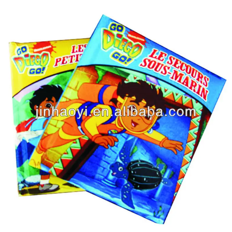 English story children board books printing service