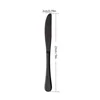 Black Dinner Knife