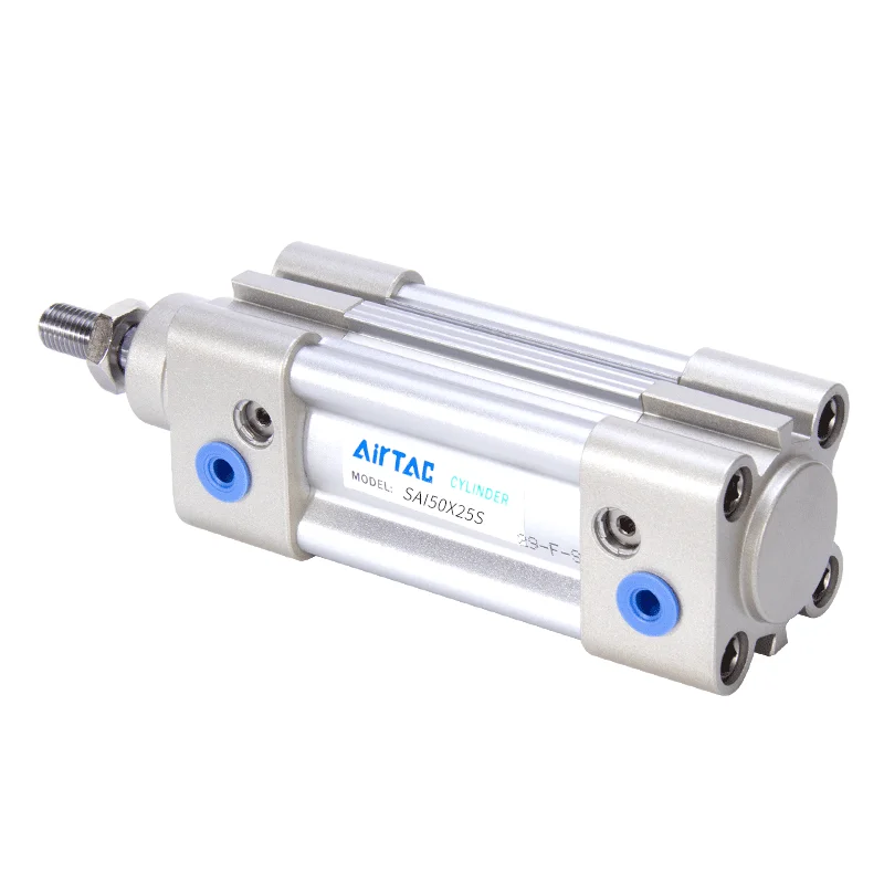 AIRTAC Original GenuineSAI50X25X50X75X100X125X150X175X200 Aluminum Alloy Material Cylinder Standard Cylinder