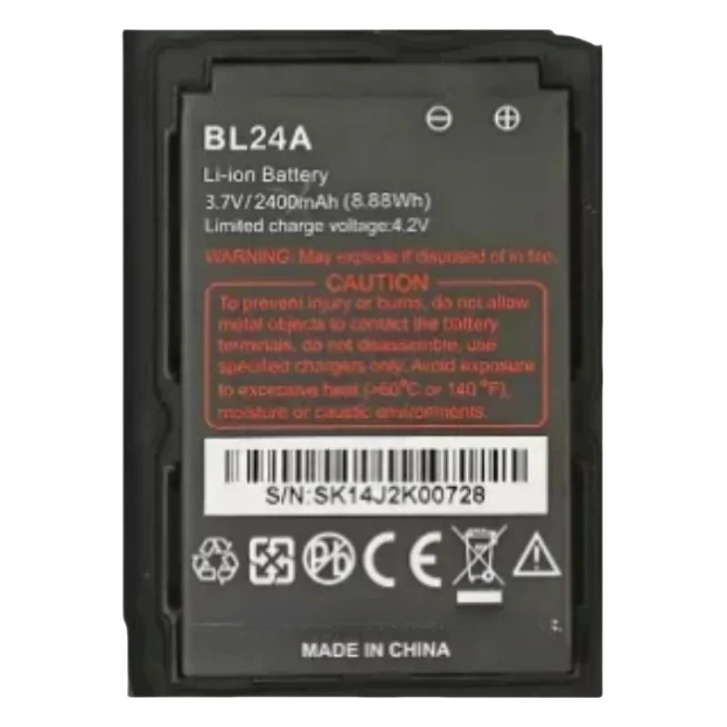 RUIXI 2400mAh BL24A Battery for RugGear BL24A RugGear RG150 Traveller Phone Battery