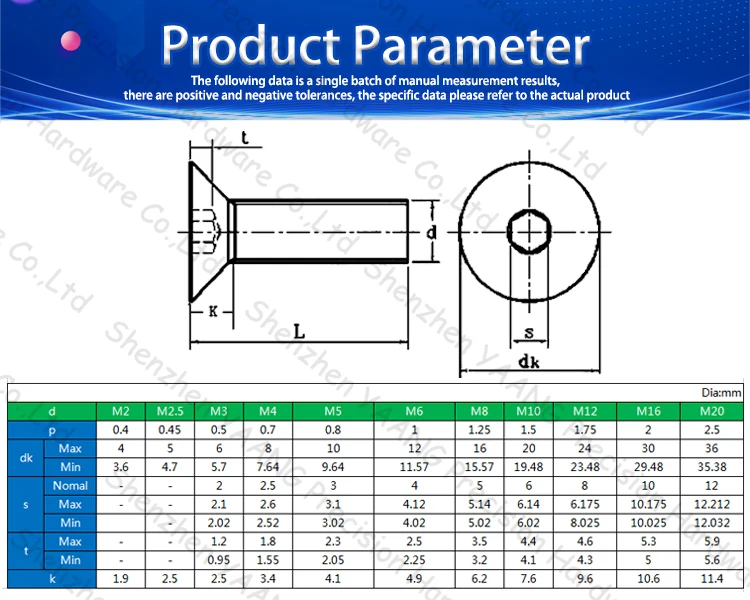 2 Pezzi Testa Svasata M2,5 X 4 Bis M12 X 150 Con Esagono Incassato - Foto 2