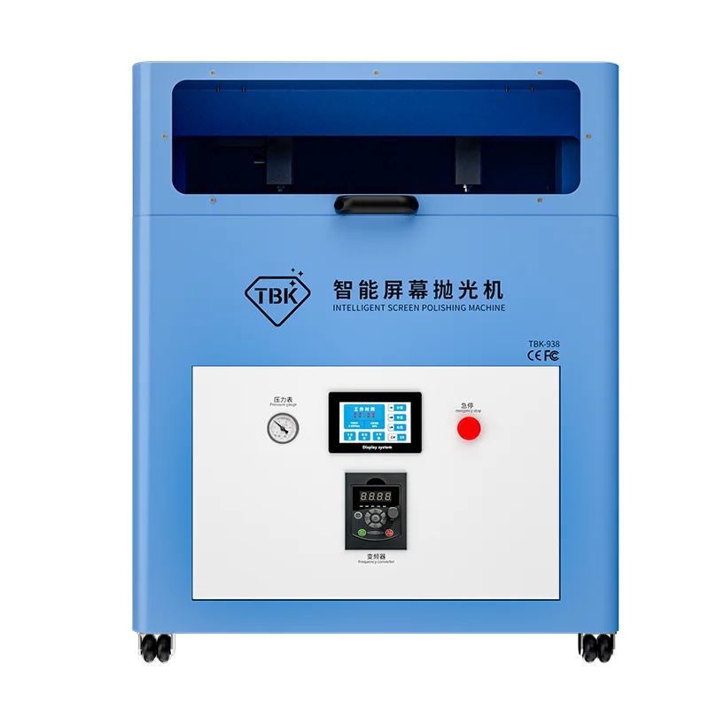 TBK Official Factory 938 OCA LCD Glass Screen Scratch Remover Machine for Mobile Screen Scratch Repair Polishing Machine