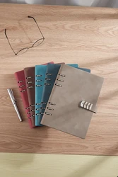 Wholesale fashionable notebook school loose-leaf 228*165*22mm high quality notebook