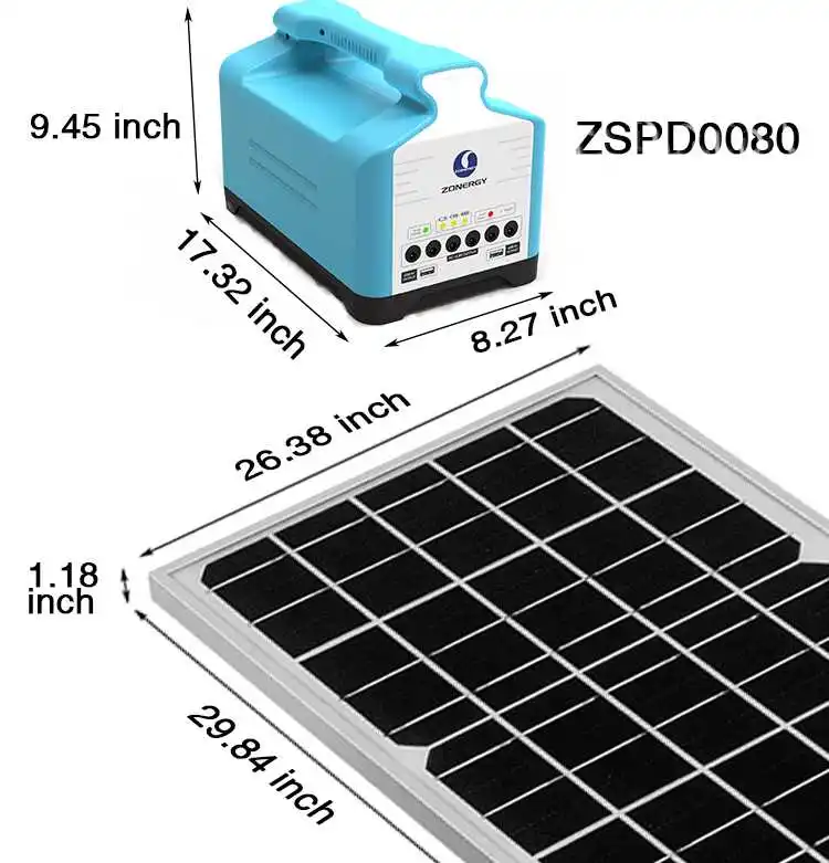 Mini Portable Sistema De Power Energy Lampade Gune Solari Tv Appliance Off Grid Solar Light Home System Kit For Giardino